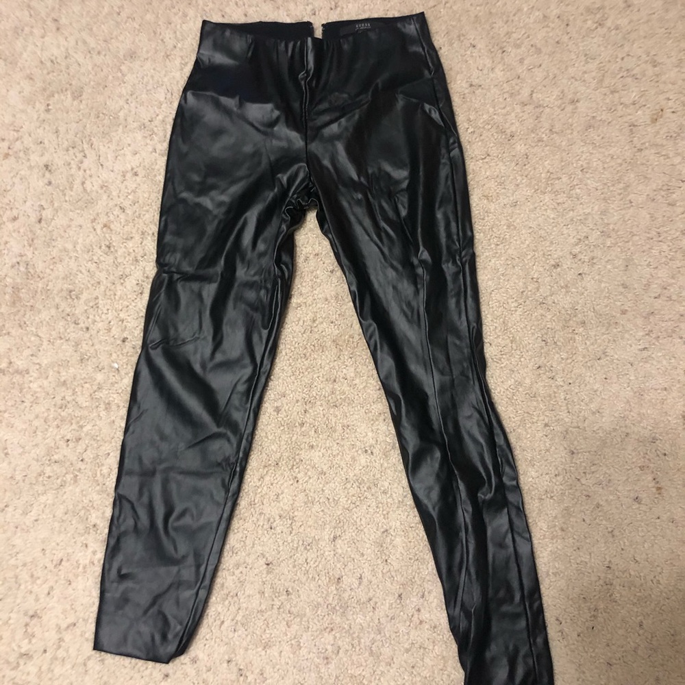Guess leather pants